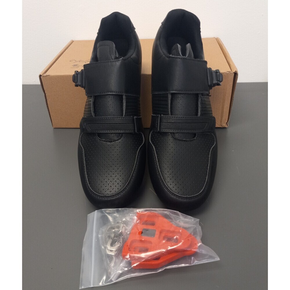 Unisex Cycling Shoes with Delta Cleat set, Unisex Men's 11/Women's 13